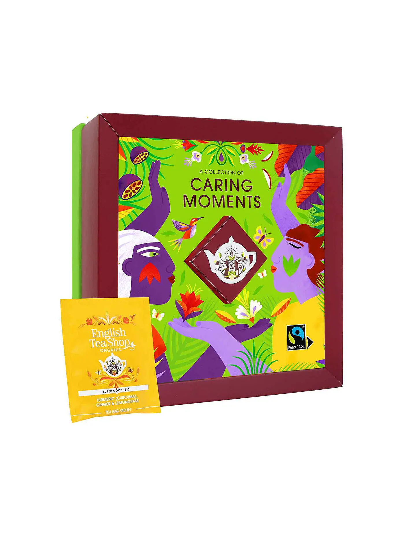 ENGLISH TEA SHOP | Tee Geschenkbox FEELGOOD MOMENTS 32 Teebeutel | bunt
